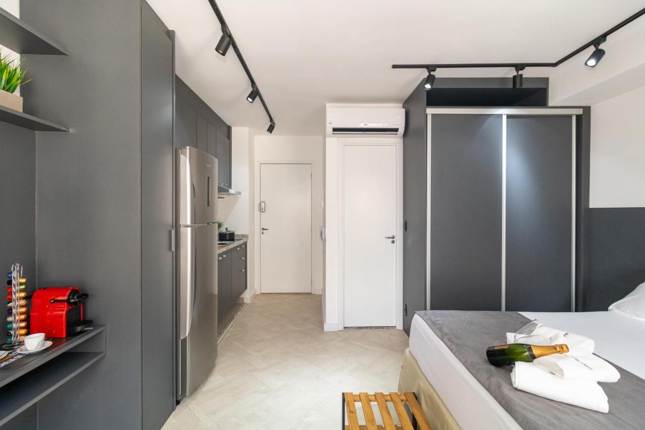 Estudio Moderno Em Pinheiros Com Ac E Rooftop Σάο Πάολο Εξωτερικό φωτογραφία
